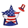 thumbnail image 1 of Kojanyu July 4th Porch Goose Patriotic Decoration,White Goose Hat and Skirt for Yard Lawn Home Decor (Goose Not Included), 1 of 6