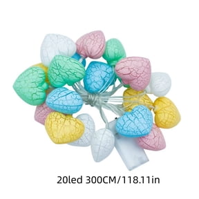 Kojanyu Led Heart String Lights For Room Decor Romantic Mood Lighting