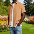 thumbnail image 1 of Kojanyu Men's Solid Color Compression Short Sleeve Round Neck Workout Top – Quick-Dry Fitted Athletic Training Shirt for Gym Running All Seasons S-3XL, 1 of 9