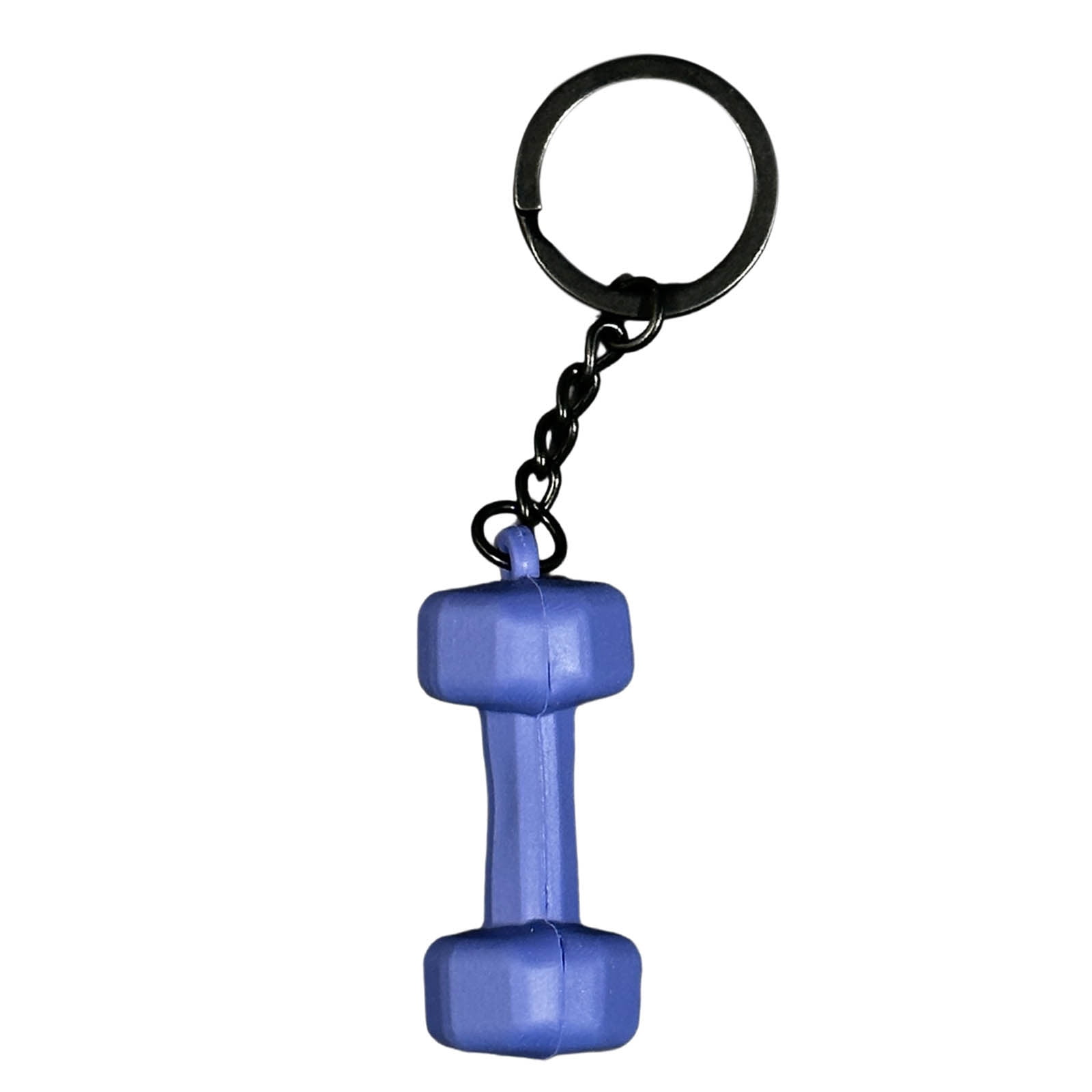 Kojanyu Mini Dumbbell Keychain,Soft Rubber Fitness Pendant for Gym ...