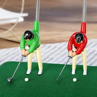 Acheter 1 ensemble de Mini Golf Putter Club avec 2 balles de Golf TPR Grip  droitier gaucher en acier inoxydable Club de Golf enfants adultes jeu de  Table Golf Putter entraînement
