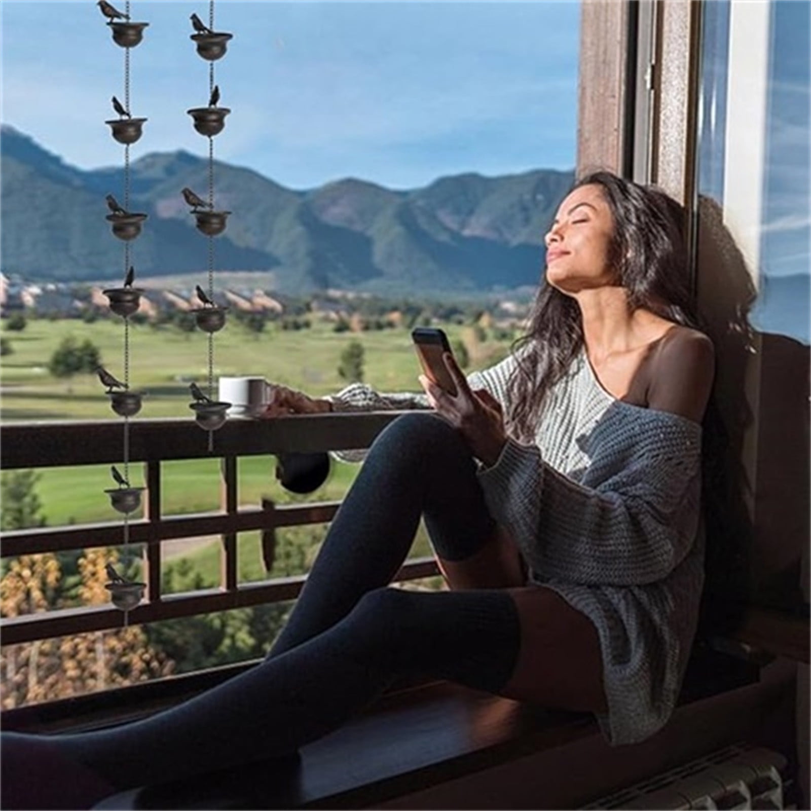 View of What You Need to Know About Rain Chain Gutter Systems