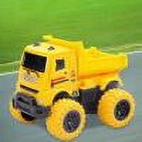 Kojanyu Monster Trucks Monster Truck Birthday Party Supplies Children's Bouncing Toy Car Model Off-road Resistance Collision Inertial Deformation Car