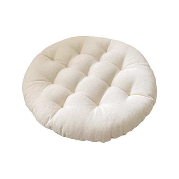 Kojanyu Outdoor Floor Cushions Square Round Tufted Seat Pad, Thick Large Floor Pillow for Yoga Meditation Living Room Patio Seating