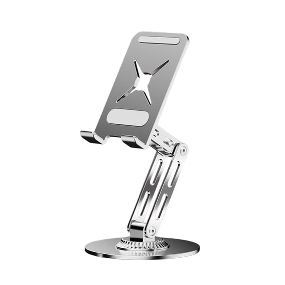 Kojanyu Rotating Metal Tablet Stand – 360° Adjustable, Foldable Holder for Tablets & Phones