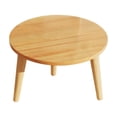thumbnail image 1 of Kojanyu Small Round Wooden Side Table For Living Room,Bedroom,And Balcony, 1 of 6