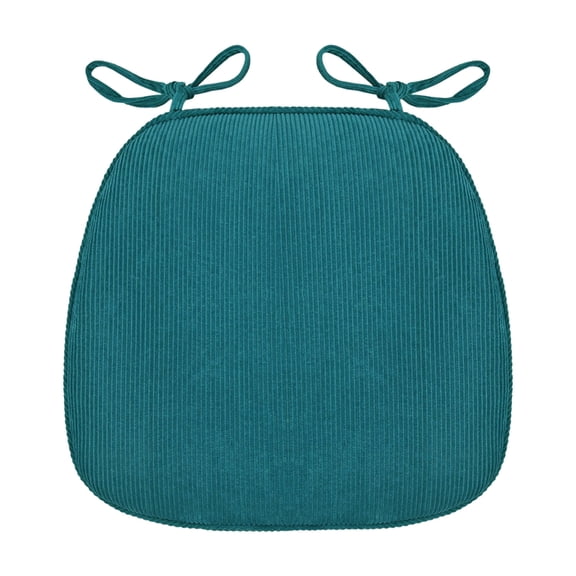 Kojanyu Solid Corduroy Chair Cushion – Thickened Furry Seat Pad For Office,Study Home
