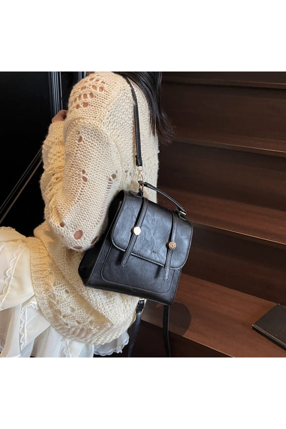 Women’S Backpack – Korean-Style Lightweight Pu Leather Bag For School, Work Travel