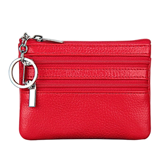 Kojanyu Women's Wallet,Mini Zipper Coin Purse with Key Case,Small Change Bag for Daily Carry
