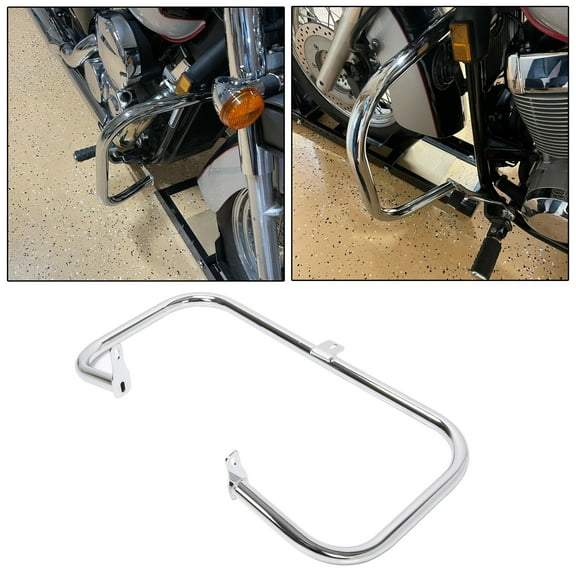 Kojem 1 1/4" Highway Engine Guard Chrome Crash Bar for 2004-2011 Honda Shadow Aero 750 VT750C VT750CA