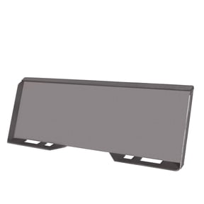 Kojem 1/4" Quick Tach Attachment Plate Skid Steer Mount Plate Compatible with Loader Bobcat Kubota Unpainted Steel