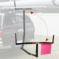 Kojem 2 in 1 Pick up Truck SUV Bed Hitch Adjustable Extender Extension Foldable Rack 2" Hitch