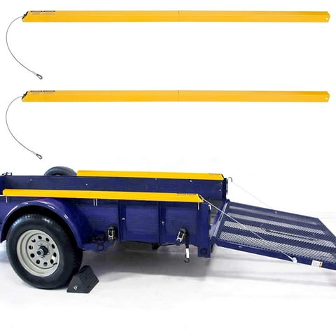 Kojem 2-Sided Trailer Hitch Lift 72 Inch Tailgate Gate Ramp Lift Assist System 400 LBS