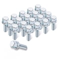 thumbnail image 1 of Kojem 20pcs Wheel Lug Bolt M12x1.25 for 2014-2022 Ram 700 ProMaster Jeep Cherokee Compass Renegade Dodge Dart Neon Vision Chrysler Replacement for 6509933AA 6511051AA 6106146AA Chrome, 1 of 7