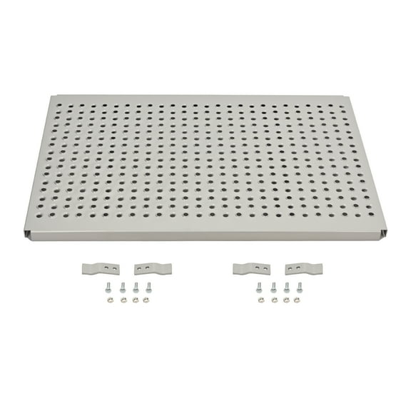 Kojem 24"x34" Deck Plate Compatible with Freightliner Peterbilt Kenworth Heavy-Duty Automann Truck Deck Plate for Walk Between Cab and Chassis Steel Galvanized Silvery