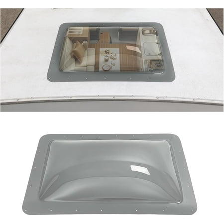 Kojem 26" x 18" Tinted RV Skylight Cover for Travel Trailer RV Camper Truck # 12080