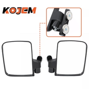 Kojem 2Pcs Magnetic Tractor Backup Mirror for John Deere Kubota Zero Turn Mower Rear View Side Mirrors