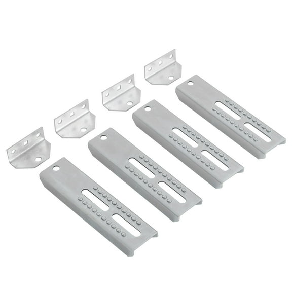 Kojem 4 Pcs 10" Boat Trailer Bunk Brackets W/Swivel Tops Bolster Hot Dip Galvanized