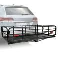 Kojem 500 Lbs Hitch Mount Cargo Carrier 60" x 24" x 14" Folding Cargo