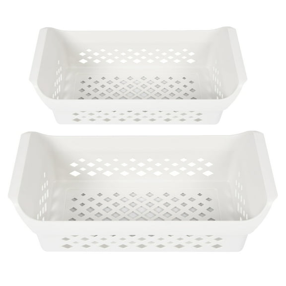 Kojem 5304512718 Pair 24-1/2" Refrigerator Storage Baskets for Frigidaire Chest Freezer FFFC25M4TW FFCL2542AW CFCE253TW