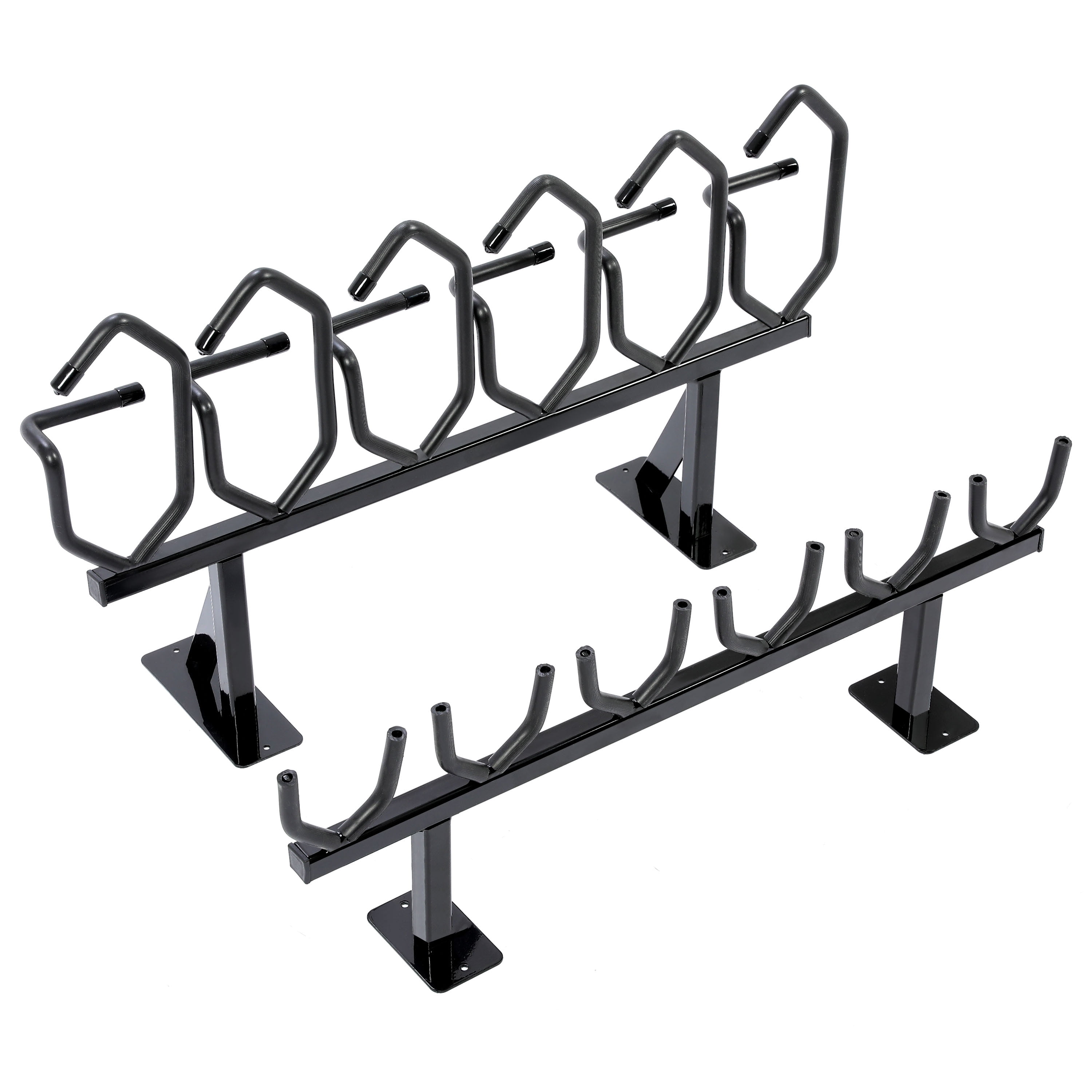 Kojem 6Slot Gun Rack Wall Mount Vertical Carbine Hanger Gun Display