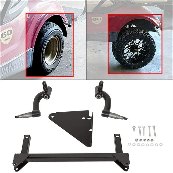 Kojem 6" Spindle Lift Kit for 2007-2017 Yamaha G29 Drive Golf Carts (Gas & Electric)
