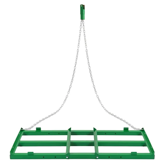 Kojem 8 Ft Drag Harrow For ATV/UTV Tractor Grader W/Chain For Yard Lawn Leveling