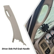 Kojem A Pillar Left Driver Side Pull Grab Handle Windshield Post Trim Panel for 2002-2010 Dodge Ram Beige 1TE75BD1AA 5GR29TL2AF