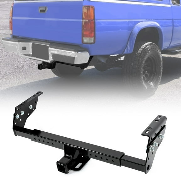 Kojem Adjustable 2" Trailer Hitch for Chevrolet Chrysler Dodge Ford GMC Isuzu Jeep Mazda Multi-Fit Receiver