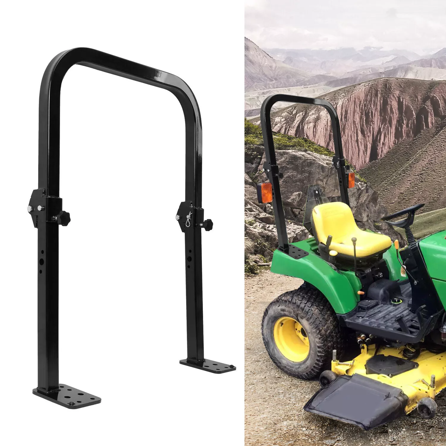 Kojem Adjustable Folding ROPS Protection Structure For John Deere 2210 ...