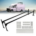 thumbnail image 1 of Kojem Adjustable Trailer Roof Ladder Racks, Aluminum, Powder Coated, for 4’-8.5’ Trailers, 1 of 13