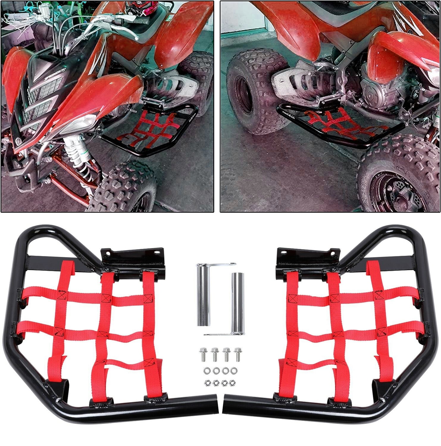 Kojem Aluminium Side Step Nerf Bars Foot Pegs for All Raptor 700 Models