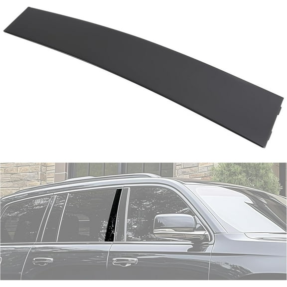 Kojem B Pillar Trim Cover for 2011-2021 Jeep Grand Cherokee Replace for 57010447AN 57010447AO Rear Window Outer Pillar Panel Windshield Door Molding Applique Driver Side