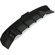 Kojem Black Plastic Bumper Compatible with 2003-2007 Infiniti G35 Coupe 2dr Black 2003-2007