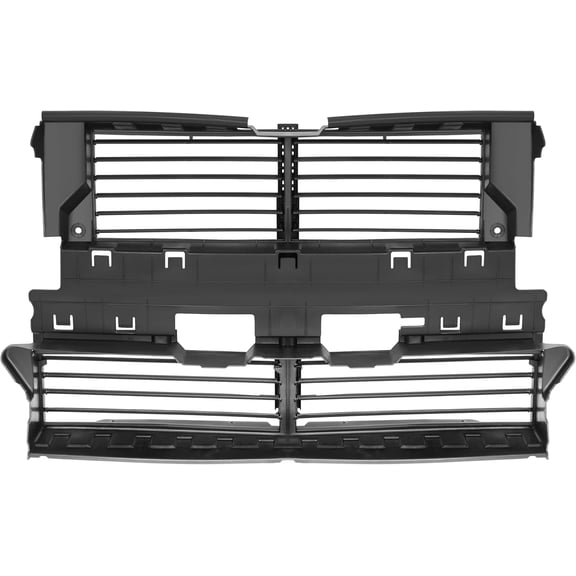 Kojem Black Plastic Grille Compatible with 2011-2014 Ford Edge Replacement For Bt4z-8200-cptm