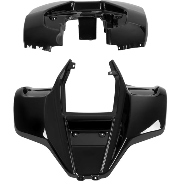 Kojem Black Plasticabs Fender Compatible with Suzuki Lt80 Kawasaki Kfx80 Kazuma Panda Dingo Lacoste Plastic Black