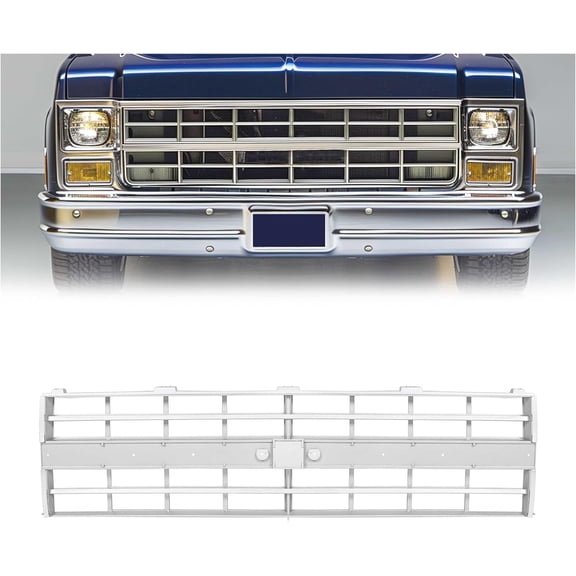 Kojem Black Plasticabs Grille Compatible with 2006-2010 Hummer H3 2006-2010