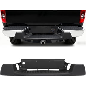 Kojem Black Plasticpp Bumper Compatible with 2004-2012 Chevy Chevrolet Colorado Gmc Canyon For Models Wo Xtreme Edition Package Towing Package Replace For Gm1196102