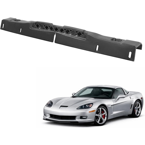 Kojem Black Plasticppgf30 Bumper Compatible with 2005-2013 Chevrolet Corvette Replacement For 2005-2013 Replacement For 15896308