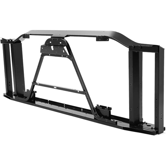 Kojem Black Radiator Compatible with 2003-2007 Gmc Yukon Sierra Chevy Chevrolet Suburban Silverado Avalanche 2003-2007 Replacement For Gm1225259