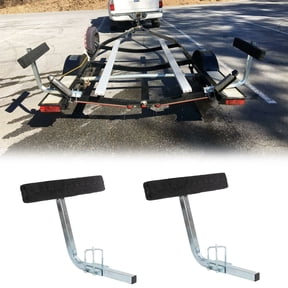 Kojem Boat Trailer 24" Side Guide Bunk Board Guide-On Carpeted Kit w/ Hardware 75 Degree for Ski Boat Sailboat