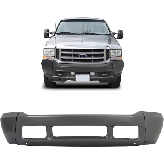 Kojem Bumper Compatible with 2003-2004 Ford Excursion Eddie Baue 2004 Ford Excursion XLS 2000-2004 Ford Excursion (submodel: Limited, XLT) 2004 Ford F-250 Super Duty