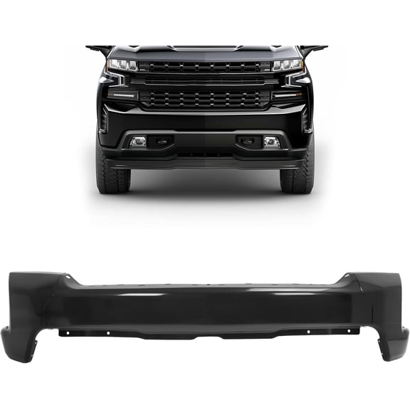 Kojem Bumper Compatible with 2019-2022 Chevy Silverado 1500 For 2022 Limited (LTD) Old Style Models Only For Models Without Park Assist Only