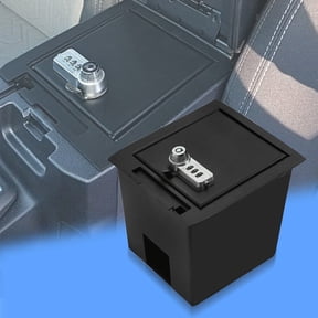 Kojem Center Console Gun Safe Storage Box Lock Console Safe Vault Compatible with 2016-2021 Toyota Tacoma Replacement for 00016-35986 17 18 19 20