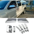 thumbnail image 1 of Kojem Chrome Mirror Cover 4 Door Handle Tailgate Camera Hole Cover Fit for 2014-2019 Chevy Silverado GMC Sierra 15 16 17 18, 1 of 11