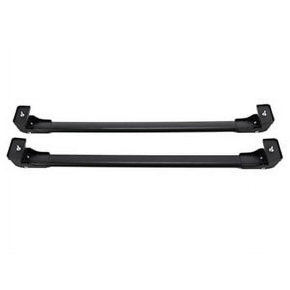 Kojem Cross Bars for 2006-2017 Mazda 5 Mini Passenger Van Roof Racks Luggage Carrier Lockable Cargo Racks Cross Rails Black