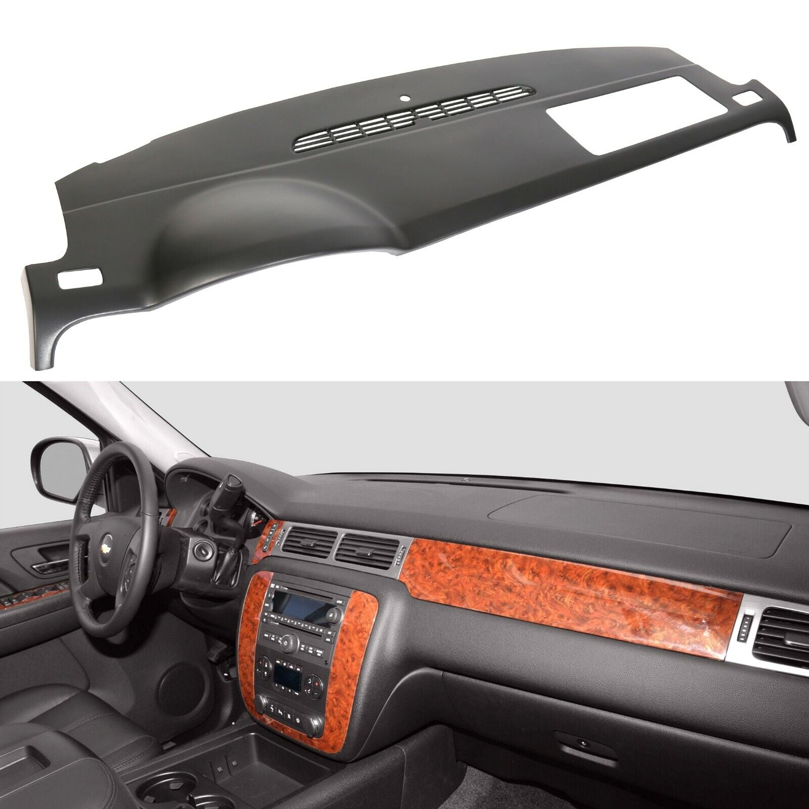 Coverlay® Dash Cover 18-207 Comparison to Imported Dash Cover. 