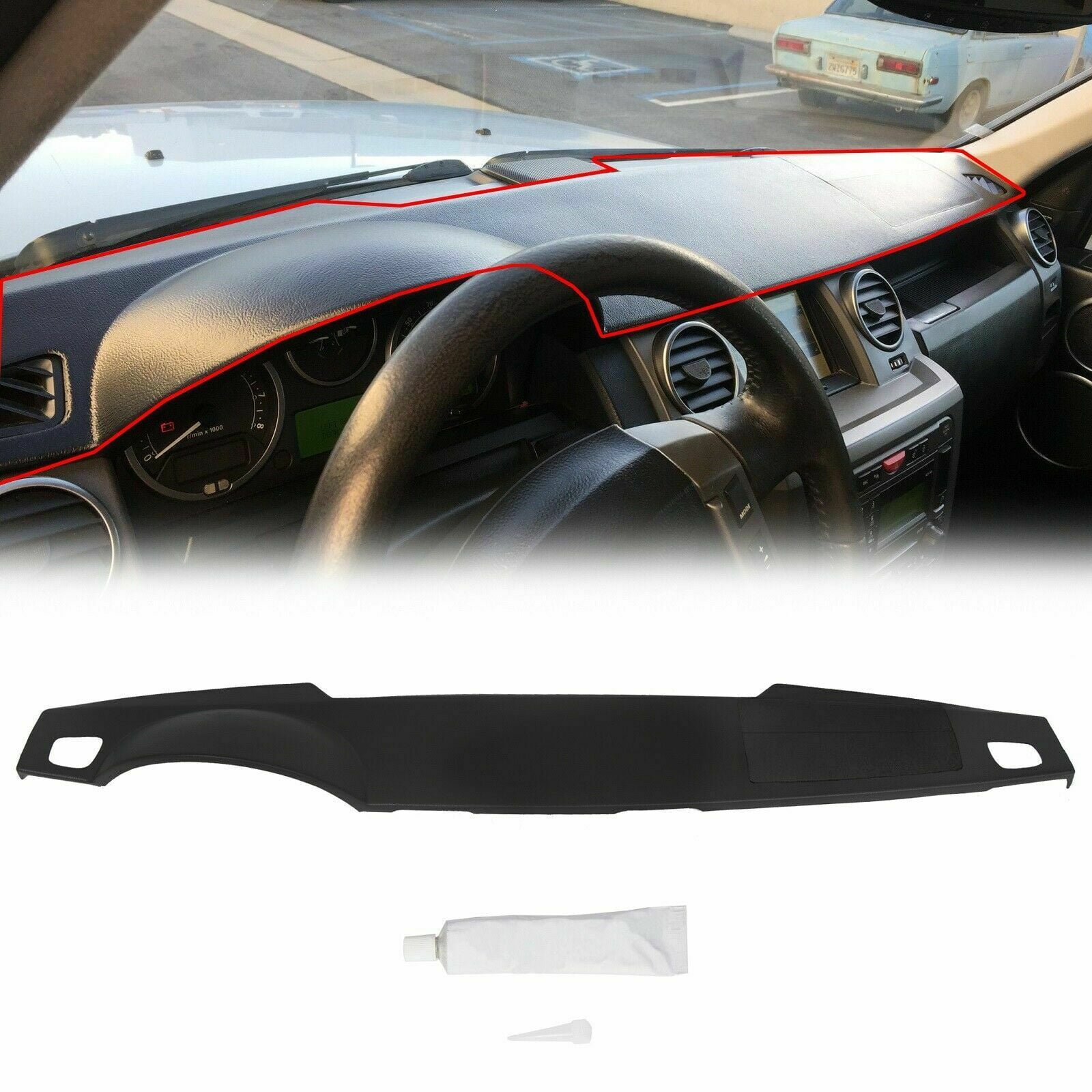 Kojem Dashboard Cover Compatible with 2005 2006 2007 2008 2009 Land Rover  LR3 Range Rover Sport Dash Board 