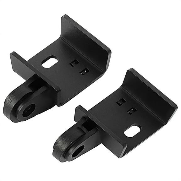 Kojem Demon Tow Hook Bracket for 2009-2022 Toyota Tacoma Front Bumper D-Ring Hook Bracket Mounting Set 2PCS