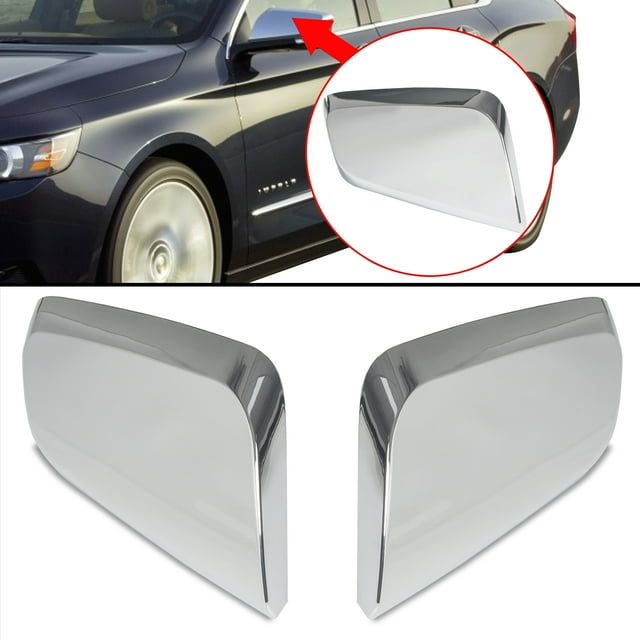Passenger Side Power Mirror For 2014–2020 Chevy Impala – Heated, Chrome, With Puddle Light & Turn Signal